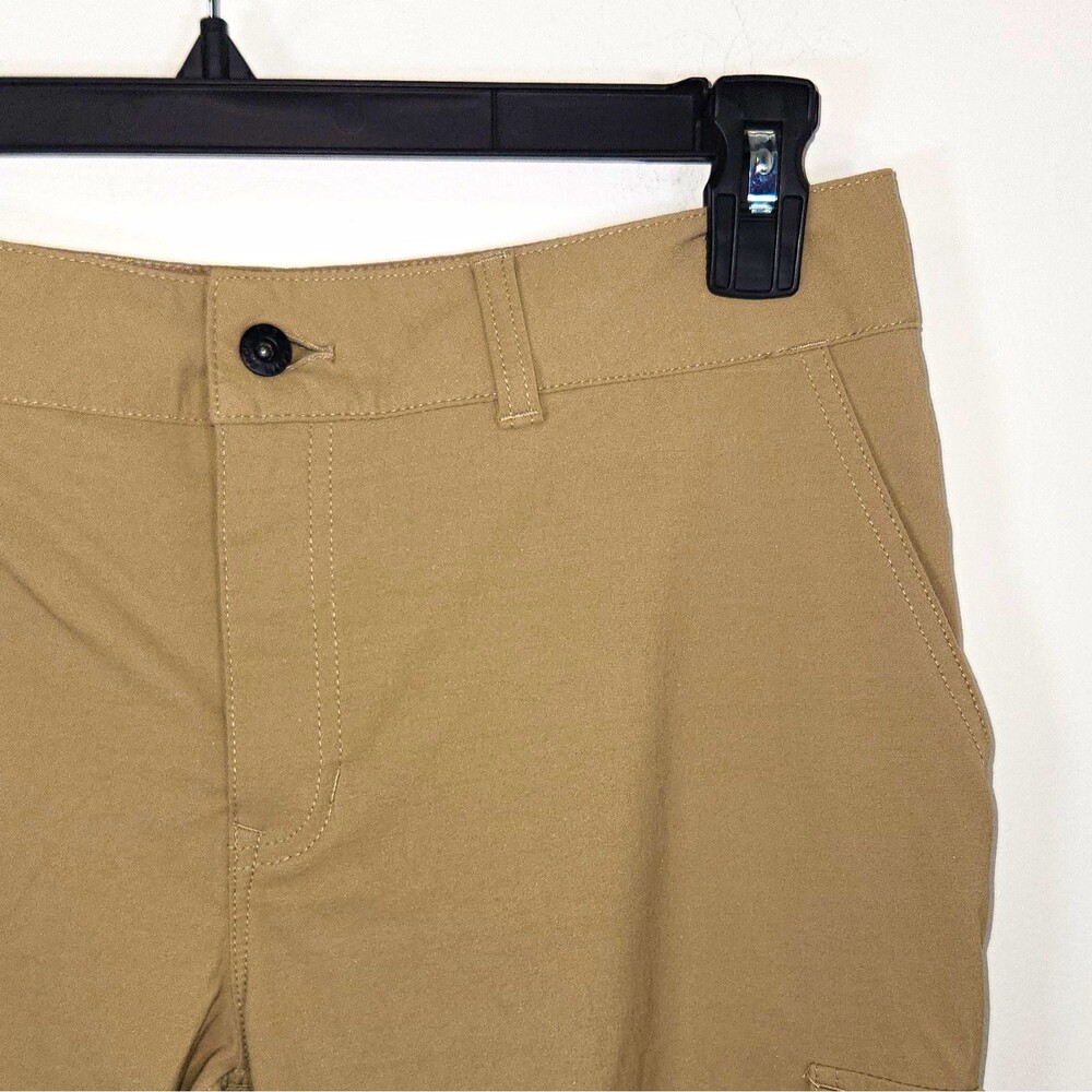 The North Face Women's Beige Cargo Ripstop Straight Leg Rollup Pants Size 8 R